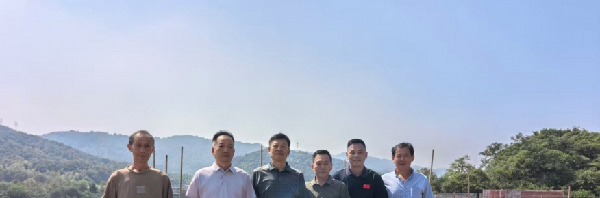 湖北武穴分会赴九江李夫人墓修缮施工现场慰问