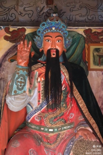 甘肃庄浪县岳堡镇岳飞庙纪念岳飞诞辰