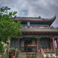 山东省枣庄市峄城区有座岳飞养眼楼