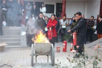 汤阴岳飞庙举行消防知识培训及演练活动